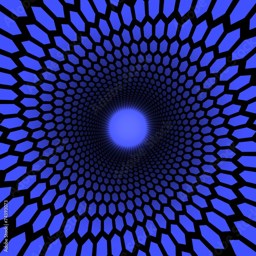 Obraz na płótnie perspektywa sztuka spirala