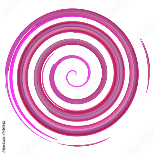 Obraz na płótnie spirala sztuka wzór cyfrowy linia
