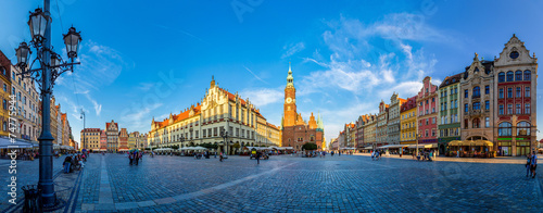 Obraz na płótnie Stare miasto Wrocławia