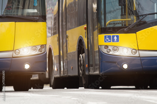 Fototapeta para droga autobus