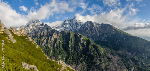 Naklejka widok dolina panorama natura
