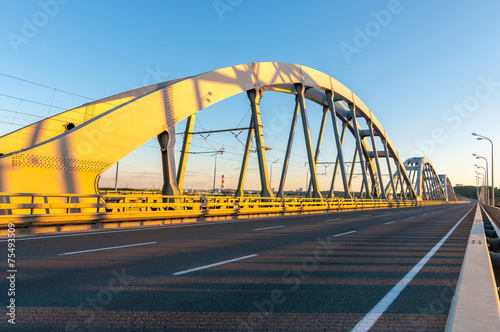 Fotoroleta autostrada ulica transport woda