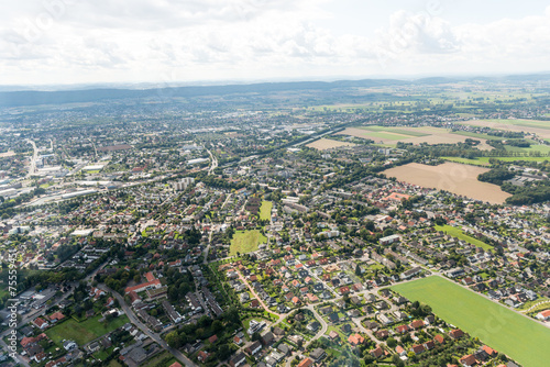 Plakat europa krajobraz lato panorama