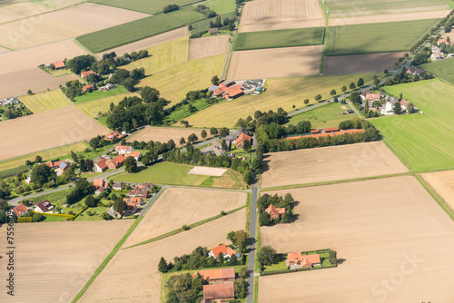 Fotoroleta lato rolnictwo natura europa panorama