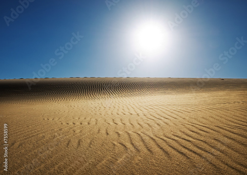 Obraz na płótnie pustynia egipt słońce dolina pusty
