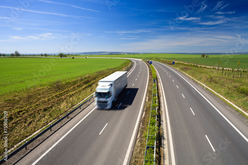 Fototapeta ruch miejski perspektywa transport ulica