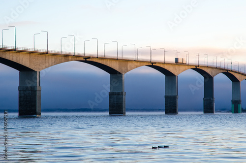 Plakat most szwecja skandynawia architektura