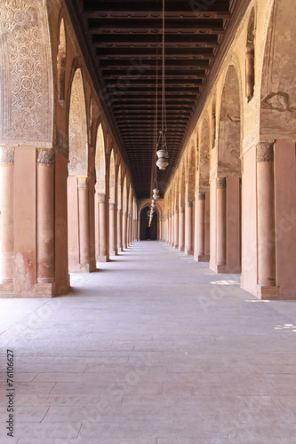 Naklejka architektura meczet arabski stary egipt