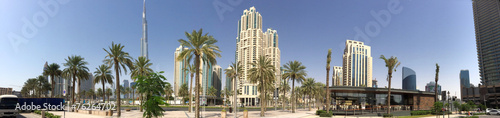 Obraz na płótnie orientalne arabski nowoczesny architektura panorama