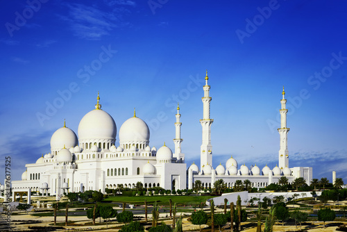 Obraz na płótnie wschód zatoka arabian meczet świątynia