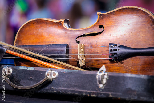 Fotoroleta vintage orkiestra koncert stary sztuka