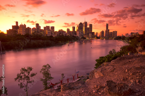 Obraz na płótnie australia słońce miejski spokojny