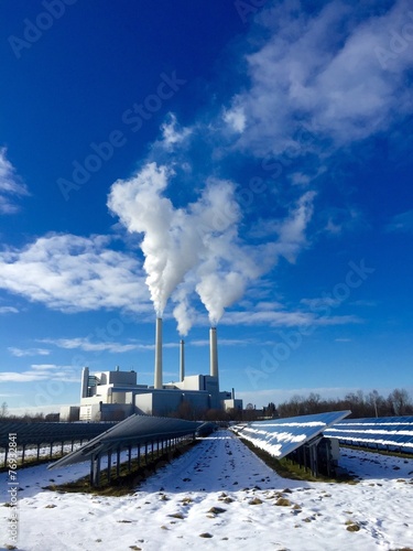 Fotoroleta monachium słońce śnieg