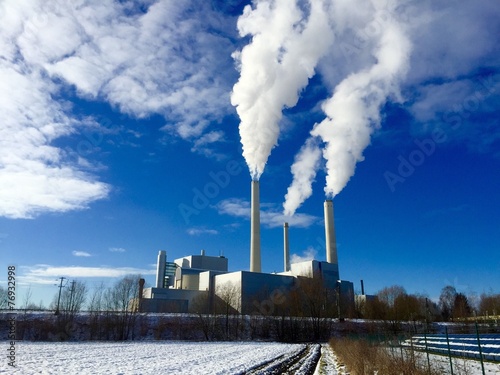 Plakat śnieg monachium słońce spalin panel słoneczny