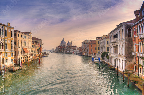 Fototapeta włochy zamek szkło canal grande