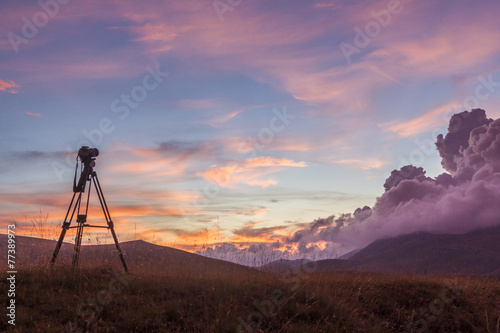 Fototapeta panorama widok włochy krajobraz alpejskie