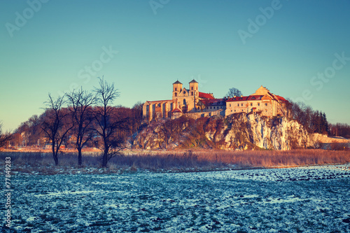 Naklejka świątynia zamek architektura wschód