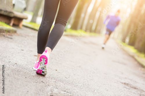 Plakat ćwiczenie zdrowie lekkoatletka fitness