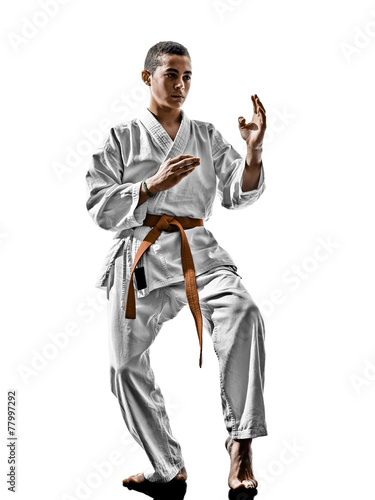 Obraz na płótnie sport sztuki walki ludzie mężczyzna kata