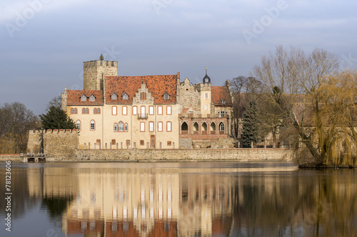 Naklejka niebo zamek panorama