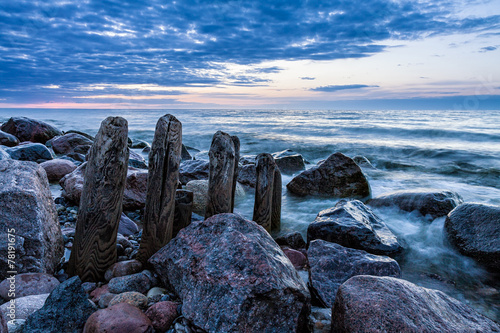 Fotoroleta woda plaża wybrzeże