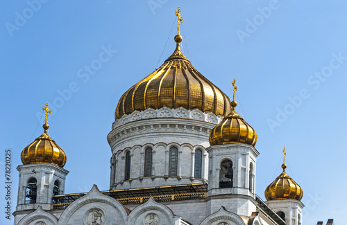 Naklejka architektura rosja kościół katedra