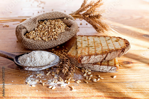 Obraz na płótnie rolnictwo zboże pszenica mąka