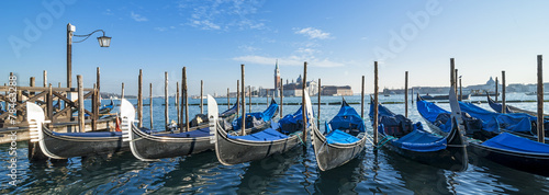 Fototapeta europa gondola architektura włochy