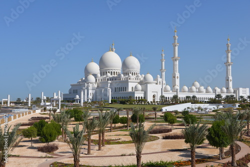 Naklejka meczet dubaj emirat