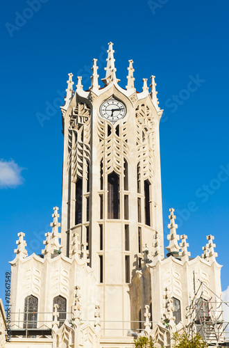 Fotoroleta wieża architektura zegar auckland edukacja