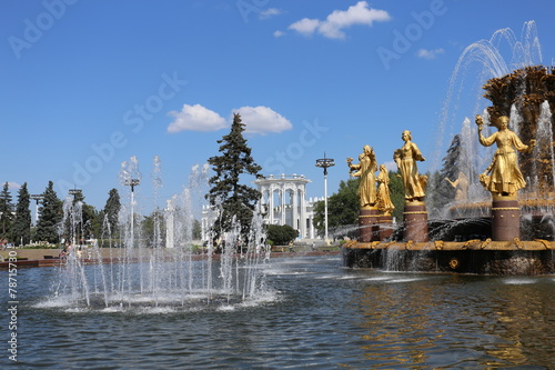 Naklejka stary architektura sztuka statua woda