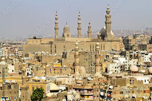 Obraz na płótnie wieża meczet egipt stary kościół