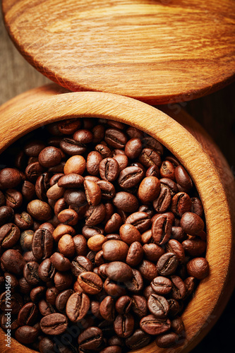 Naklejka expresso kawa stary natura jedzenie