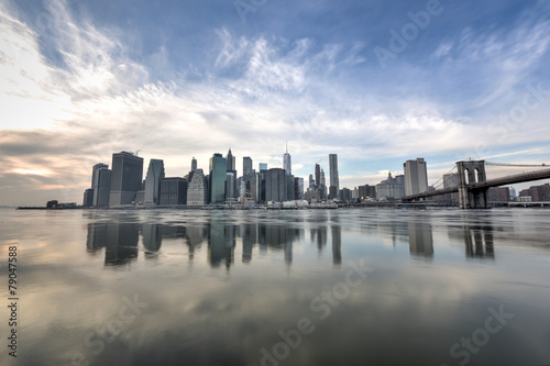 Fotoroleta śródmieście niebo panoramiczny pejzaż