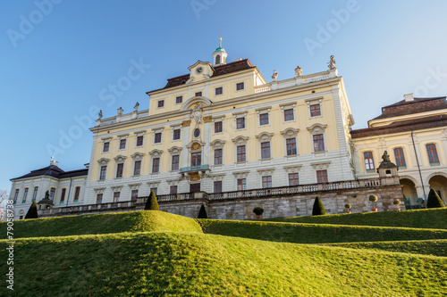 Obraz na płótnie zamek ogród park