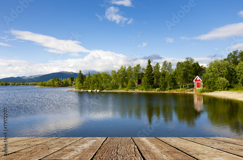 Fotoroleta szwecja most norwegia