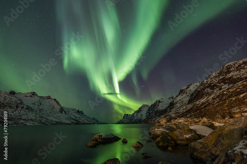 Fotoroleta islandia galaktyka wszechświat północ