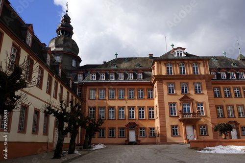 Obraz na płótnie park architektura zamek