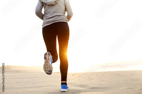 Fototapeta lekkoatletka dziewczynka sport fitness