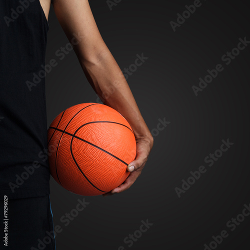 Naklejka sport koszykówka fitness piłka