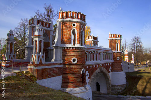 Naklejka łuk wiadukt most