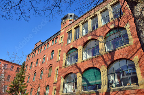 Obraz na płótnie stajnia architektura odtworzenie aspekt klinkier