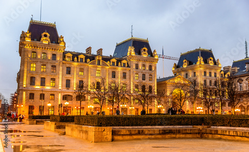 Obraz na płótnie jesień stary miejski architektura