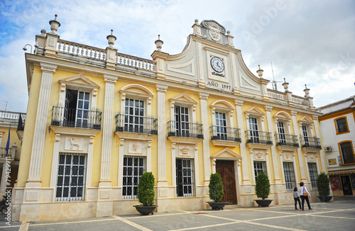 Naklejka widok andaluzyjski hiszpania koza