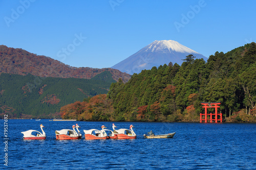 Naklejka krajobraz japonia sanktuarium