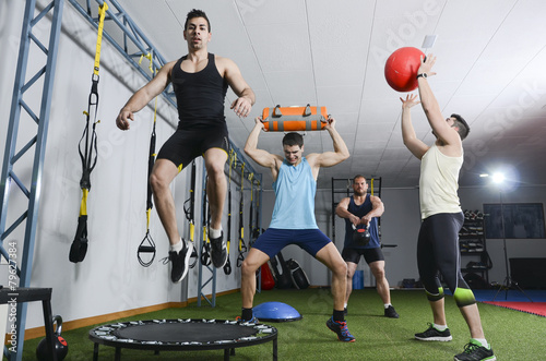 Obraz na płótnie ruch fitness piłka siłownia medycyna