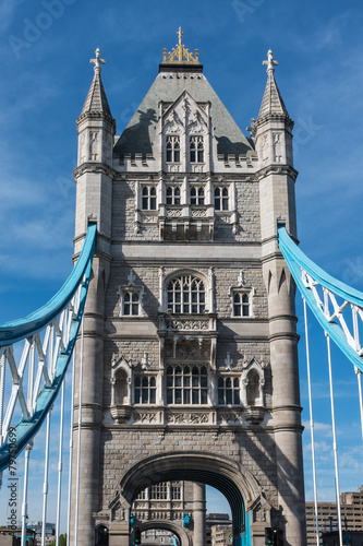 Naklejka tamiza tower bridge wieża