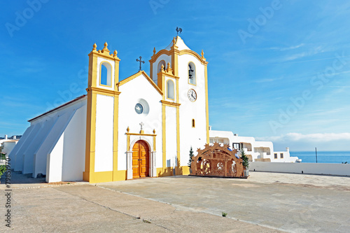 Naklejka portugalia dzwonnica architektura wejście