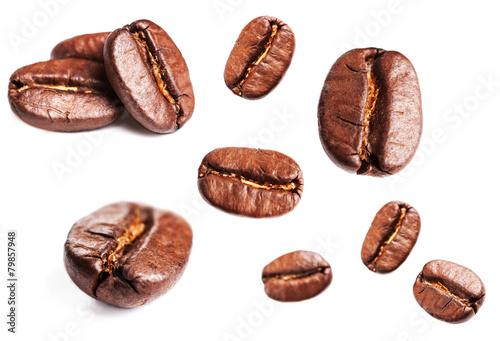 Plakat expresso obraz arabski ziarno kawiarnia
