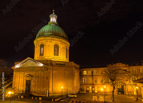 Naklejka noc antyczny architektura księżyc